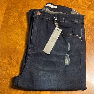 Women’s Dark Indigo "Nina" Tractr High Rise Jeans